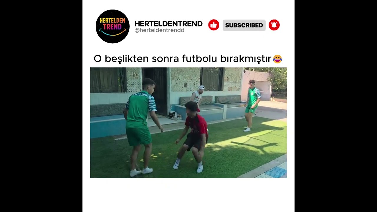 O beşlikten sonra futbolu bırakmıştır😂