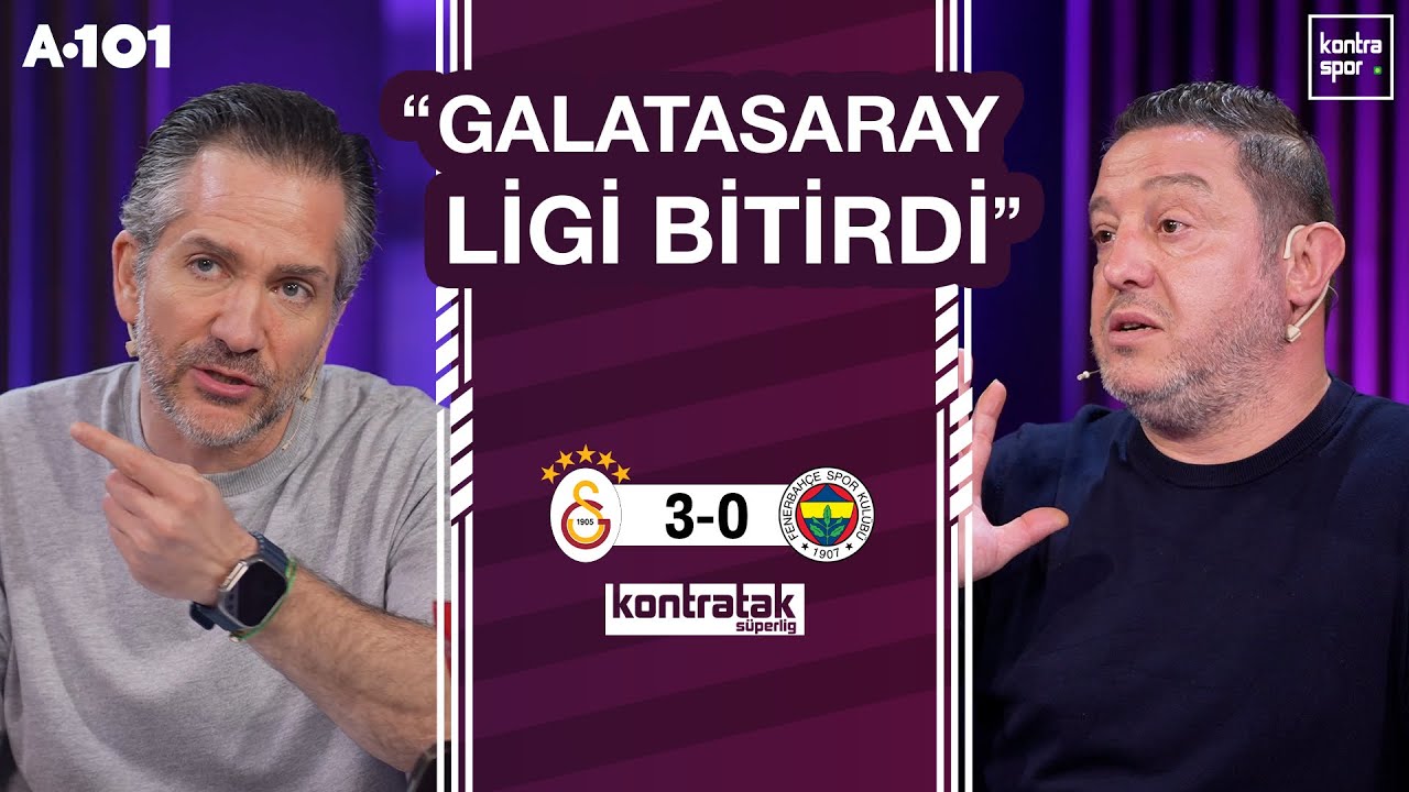 🔴 CANLI | Galatasaray - Fenerbahçe Maç Sonu | Nihat Kahveci, Nebil Evren | Kontratak Süper Lig
