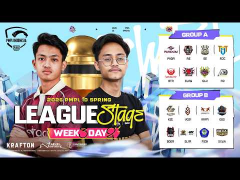 [ID] 2026 PMPL ID Spring League stage | Week 3 Day 2