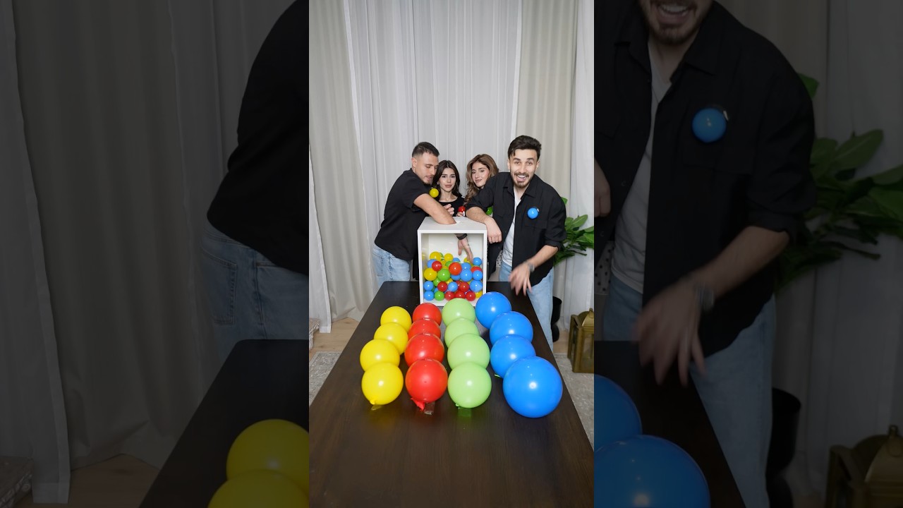 تحدي البوالين: شباب ضد البنات🎈