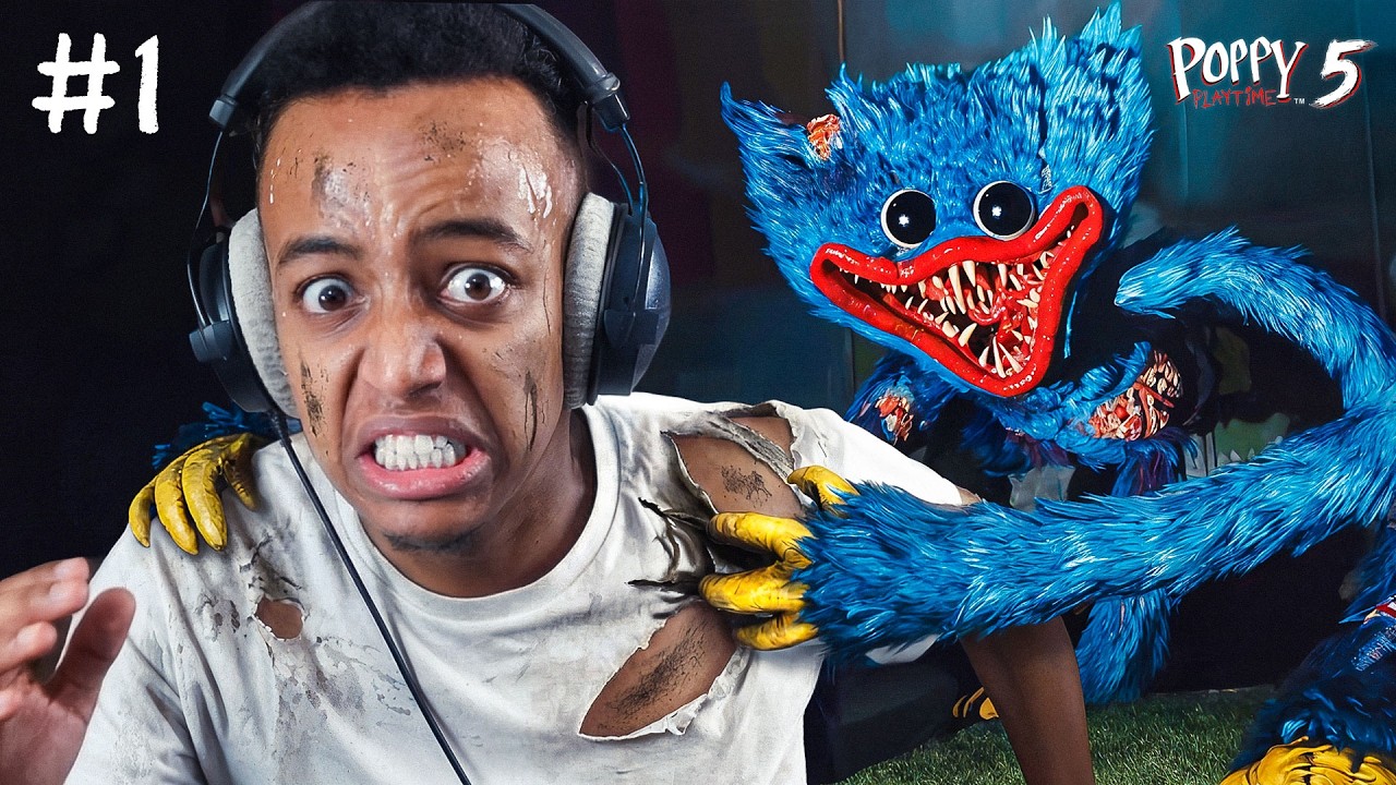 هروووووووووب 🏃🏾‍♂️🏃🏾‍♂️ الجزء الأول..  🚫💀|  Poppy Playtime Chapter #5