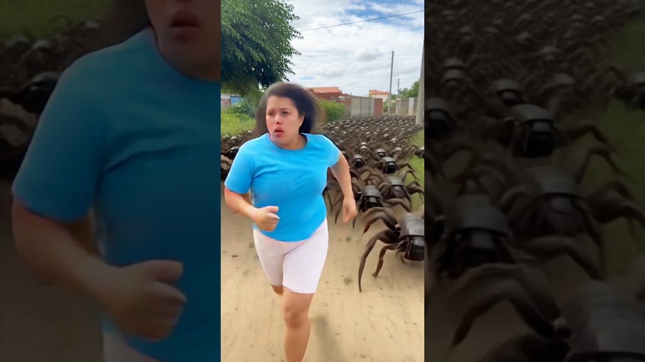 Fui atacada pelas aranhas 🕷️