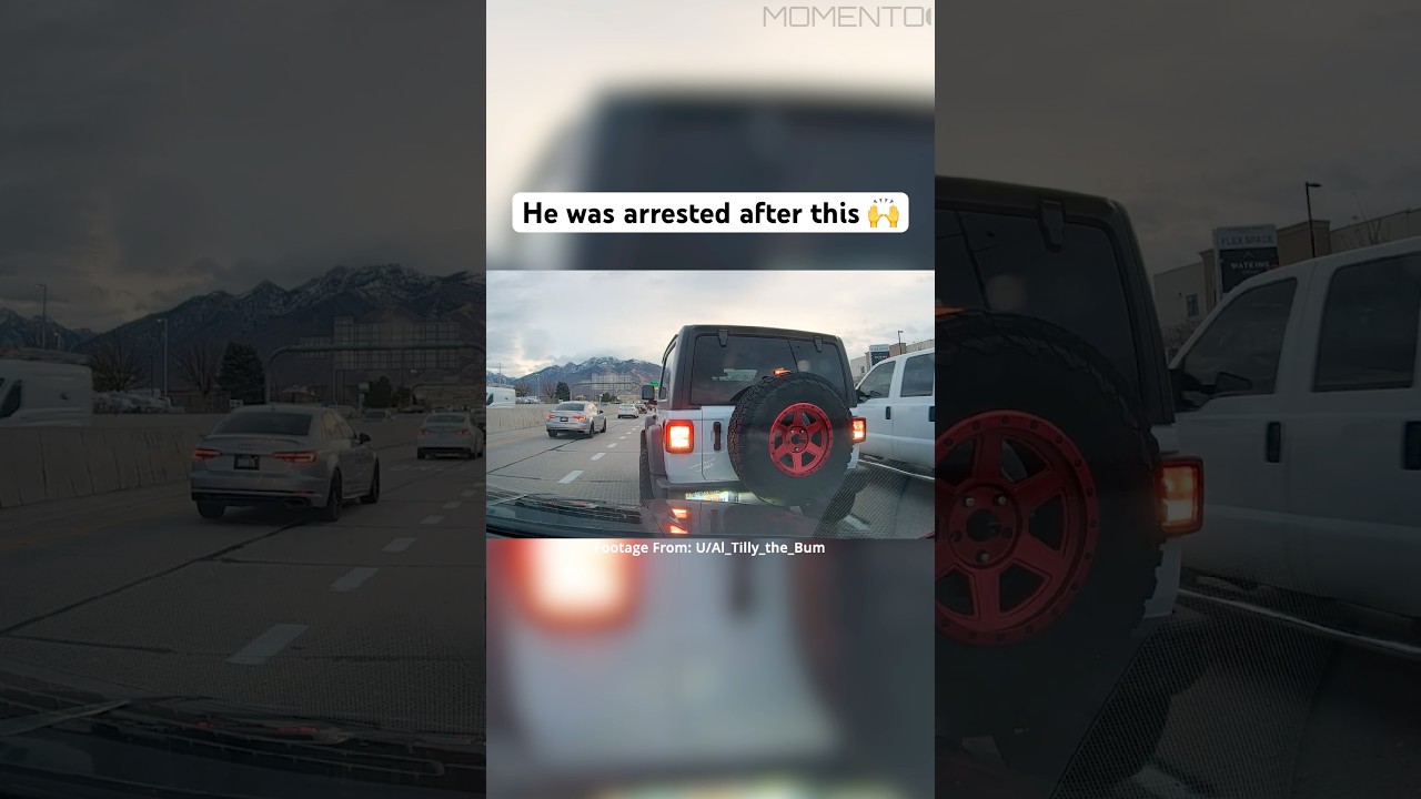 Only a Jeep Wrangler Could be Capable of This Much Road Rage 😡 - Published by Momento