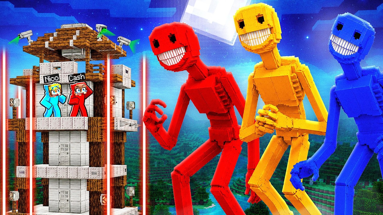 VERITY MONSTERS vs Most Secure Minecraft House!