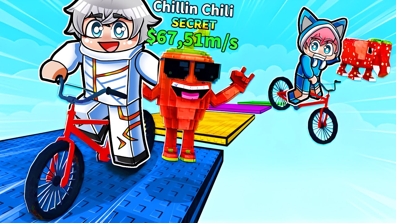 KOCAK PARAH! Aku Harus Kalahin ATUN dan MOMON di Bike Obby for Brainrots!