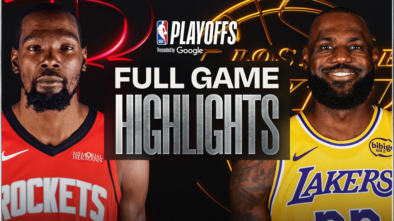 #5 ROCKETS at #4 LAKERS | FULL GAME 2 HIGHLIGHTS | April 21, 2026