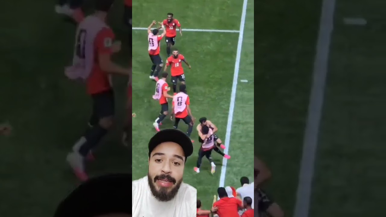 هدف زيكو الملغي من المدرجات !! #زيكو #هيثم_حسن #صلاح #منتخب_مصر