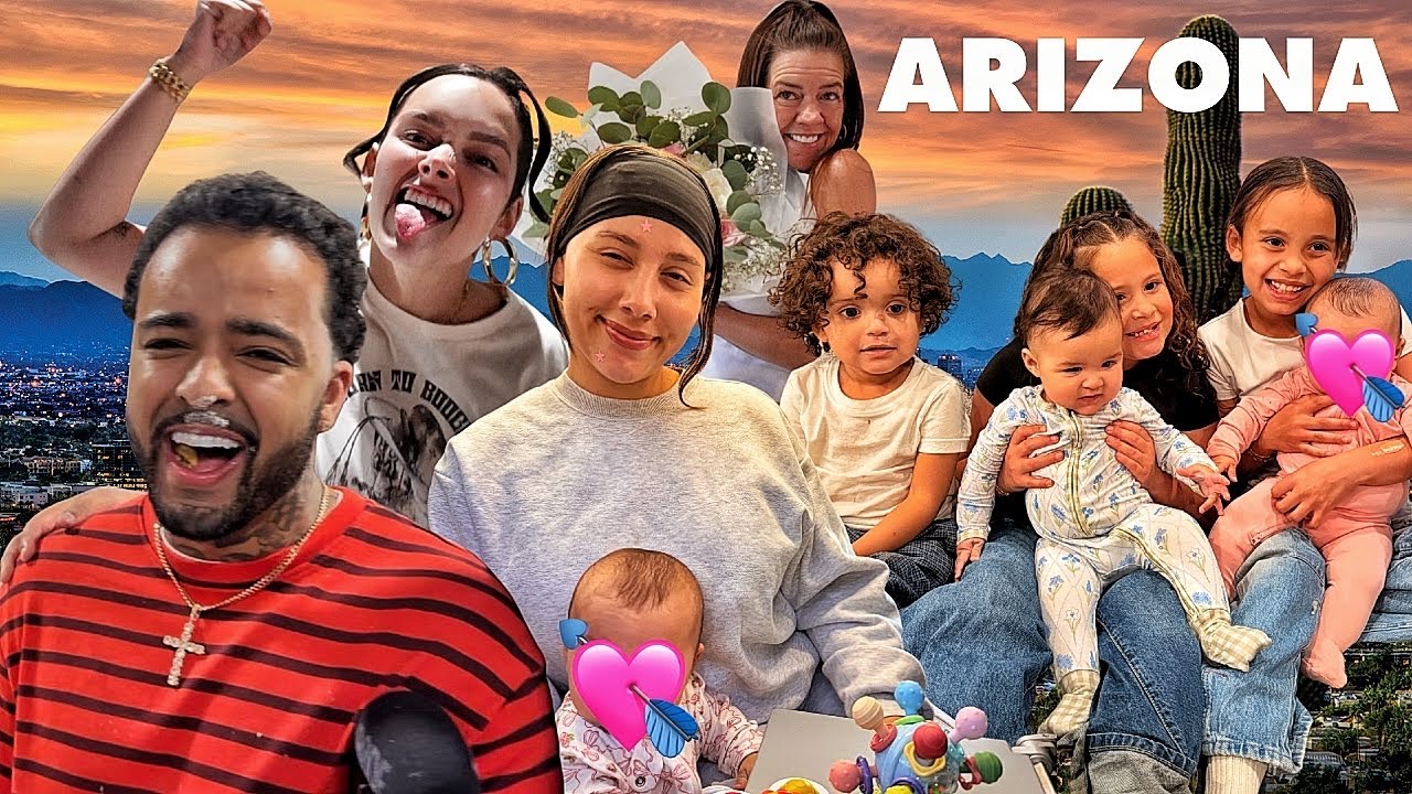 WE TOOK OUR DAUGHTER TO MEET MY FAMILY FOR THE 1ST TIME... | AZ VLOG