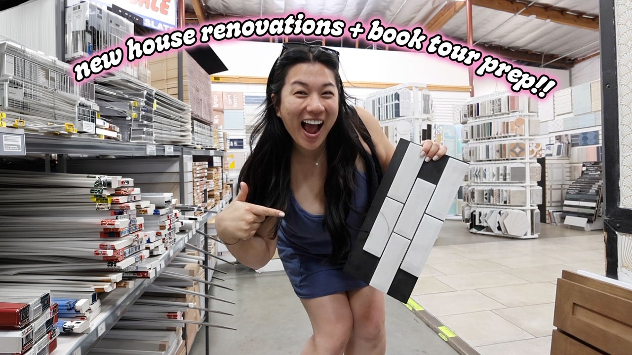 NEW HOUSE RENOVATIONS + Book Tour Prep!!