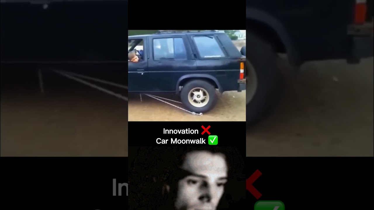 Have you ever seen a car doing moonwalk? #shorts #moonwalk #ytshorts