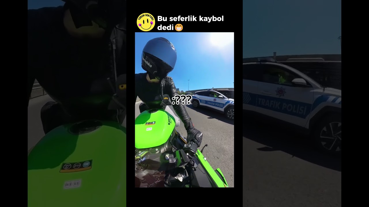Motorcu ve Polis İletişimi🫡