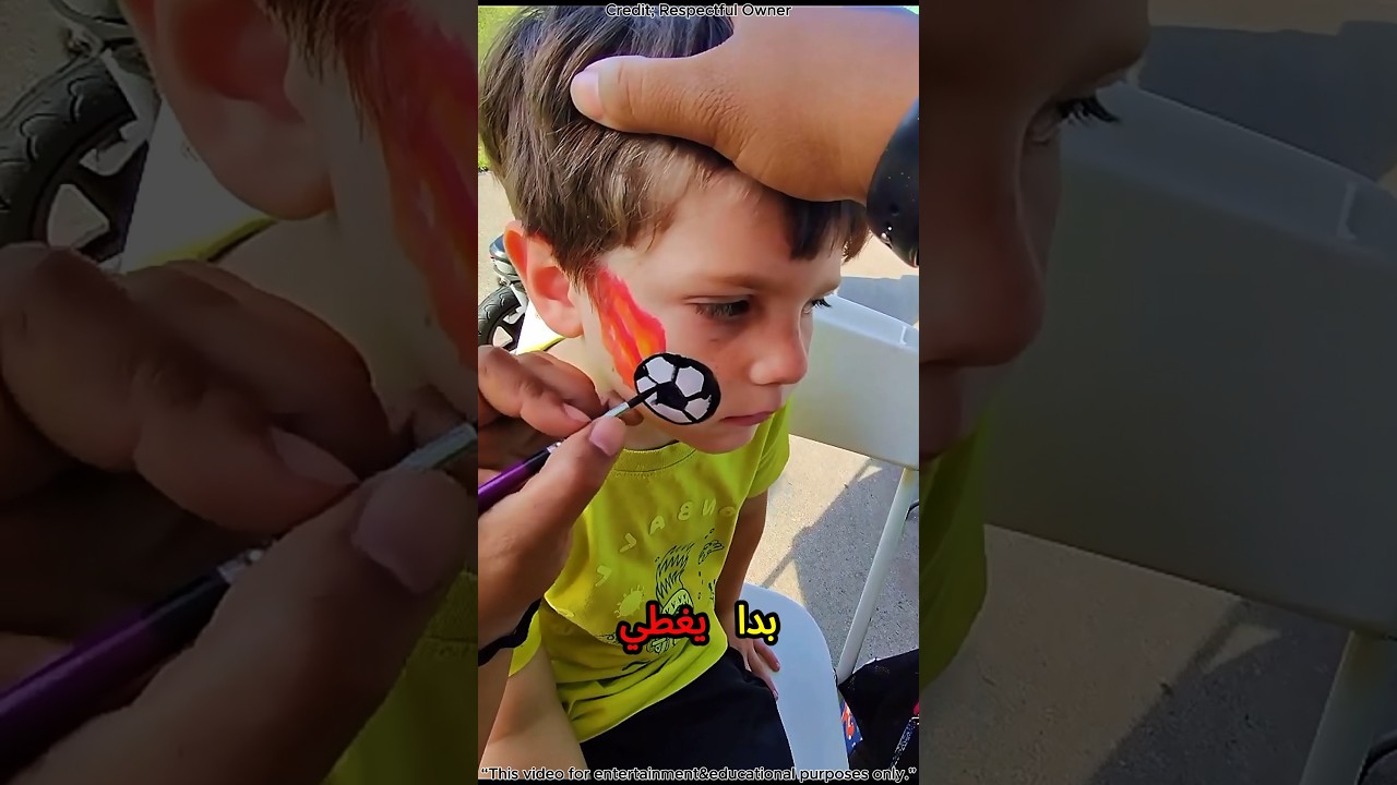 🇦🇪 الإمارات العربية المتحدة UAE& 🎨 تحويل الوشم الفاشل إلى كرة قدم مذهلة ⚽🔥 Tattoo Disaster to Footba