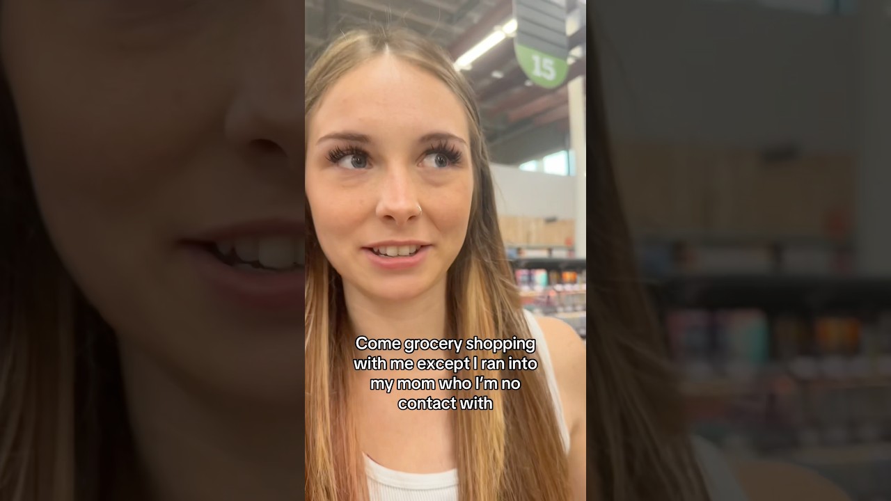 Come grocery shopping with me except I ran into my mom who I’m no contact with #vlog