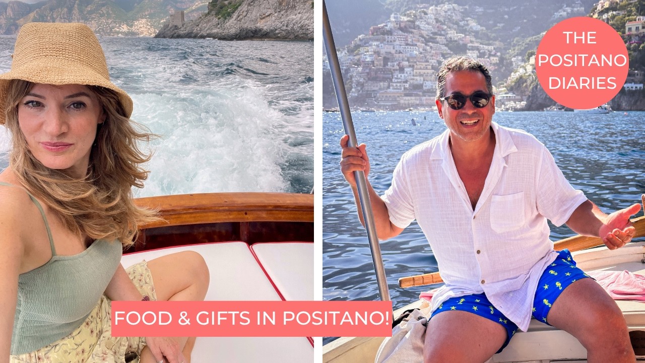 BACK HOME IN POSITANO - Lunch at Laurito & Surprises From You!