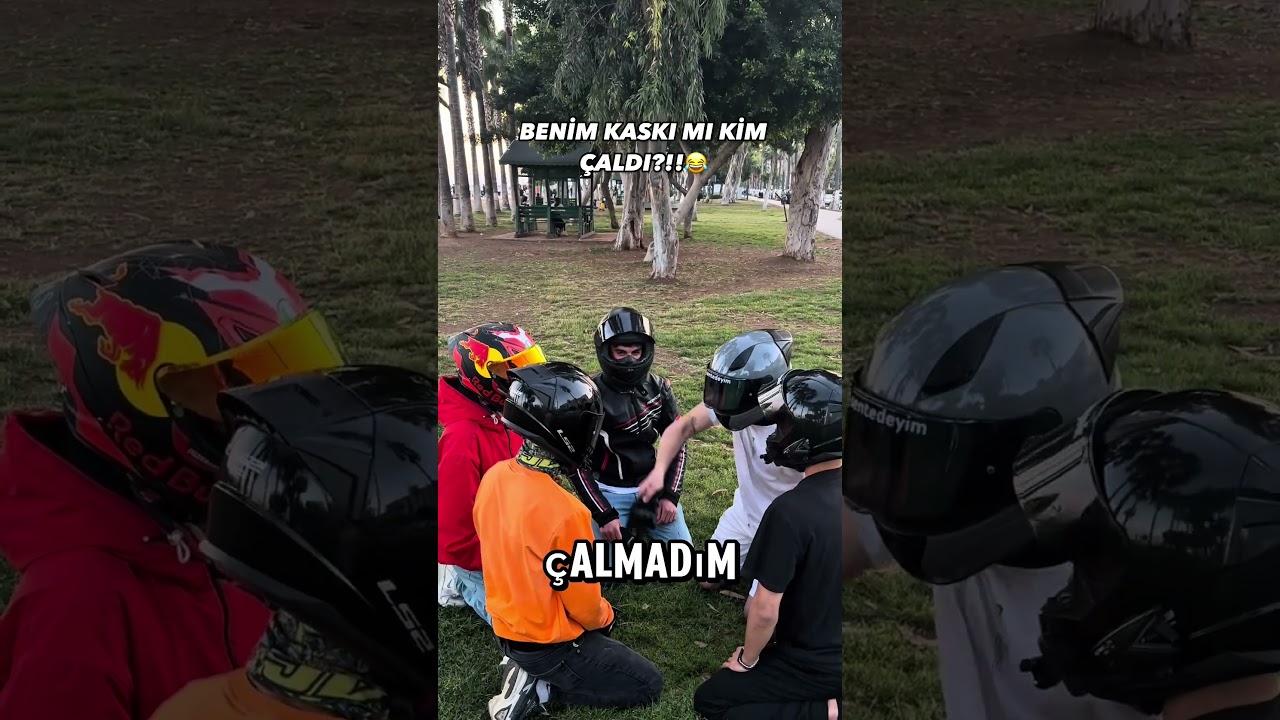BENİM KASKI MI KİM ÇALDI #automobile #izmirvlog #viral #smartphone #motovlog #komedi #fypシ #humour