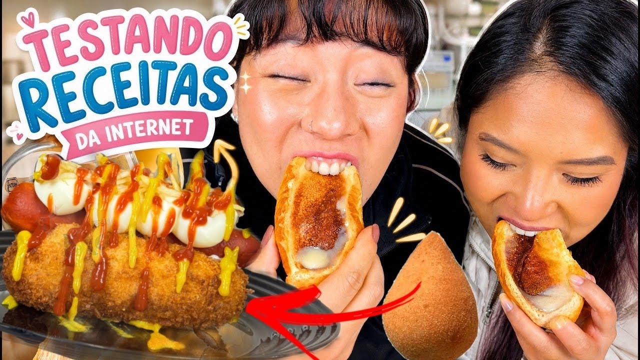 TESTANDO RECEITAS VIRAIS DA INTERNET | Blog das irmãs