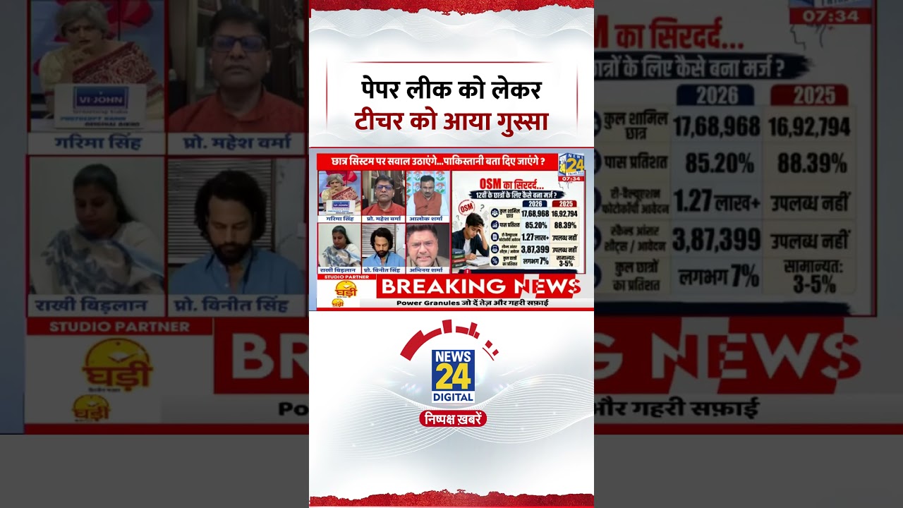 Sabse Bada Sawal: पेपर लीक को लेकर टीचर को आया गुस्सा