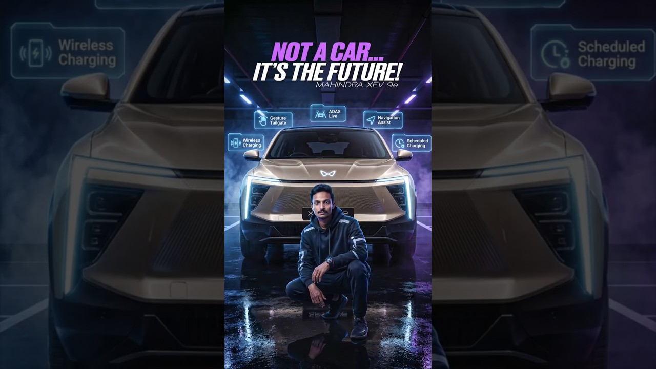 The future of cars is officially here ⚡Mahindra XEV 9e is more than just an electric SUV…