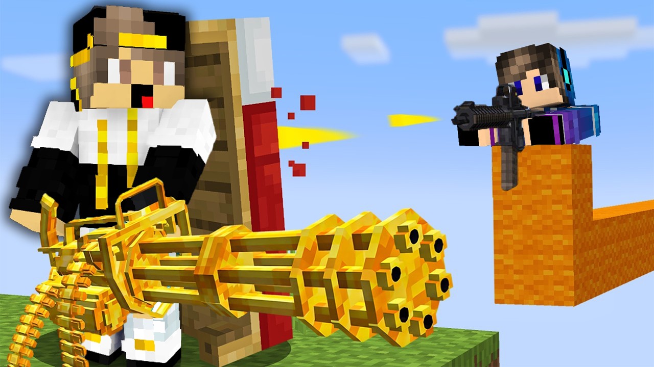 ماين كرافت ولكن تحديت اصدقائي في تحدي تخمين الارقام رقم = سلاح ( تحديات اليوتيوبرز ) !!!🔥🔥