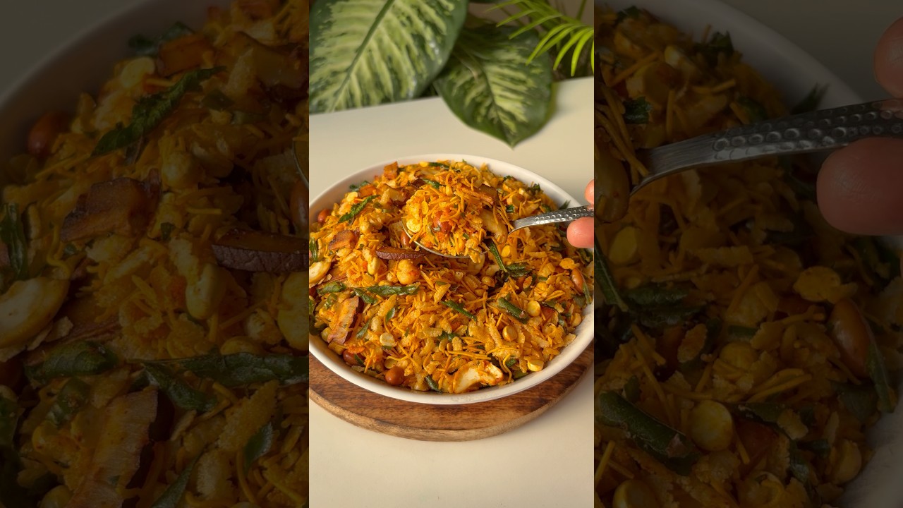 Quick snack that hits every craving 😋 Crispy, chatpata and instant poha bhel