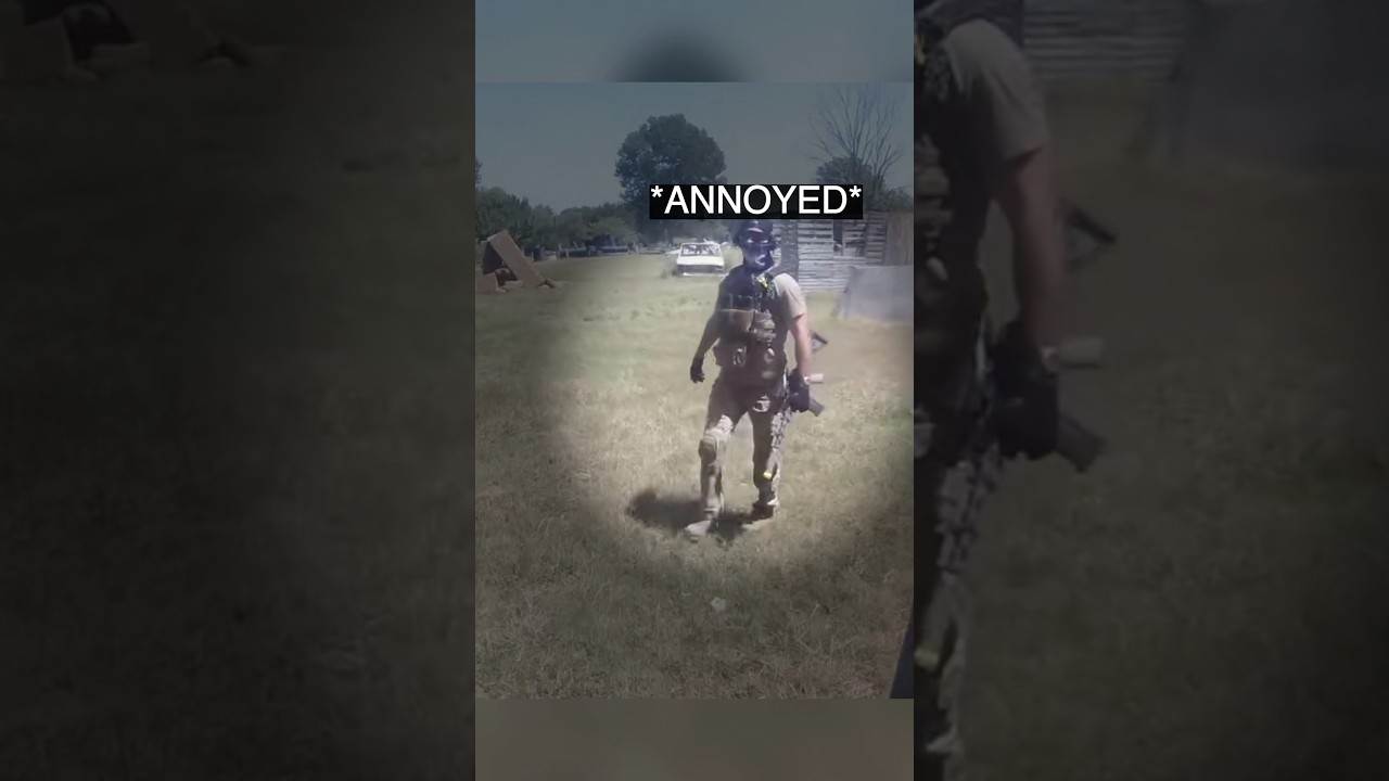 When Airsofter Reacts Calmly After Getting Full Autoed