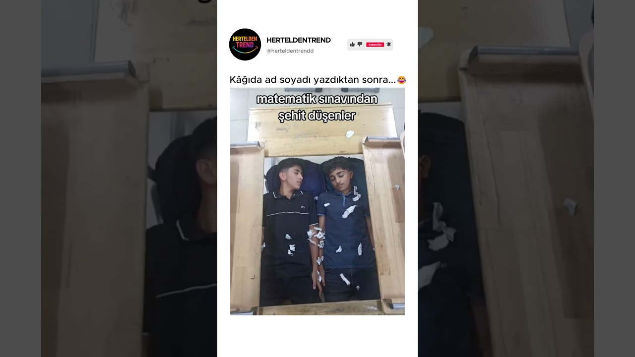 Kâğıda ad soyadı yazdıktan sonra...😂
