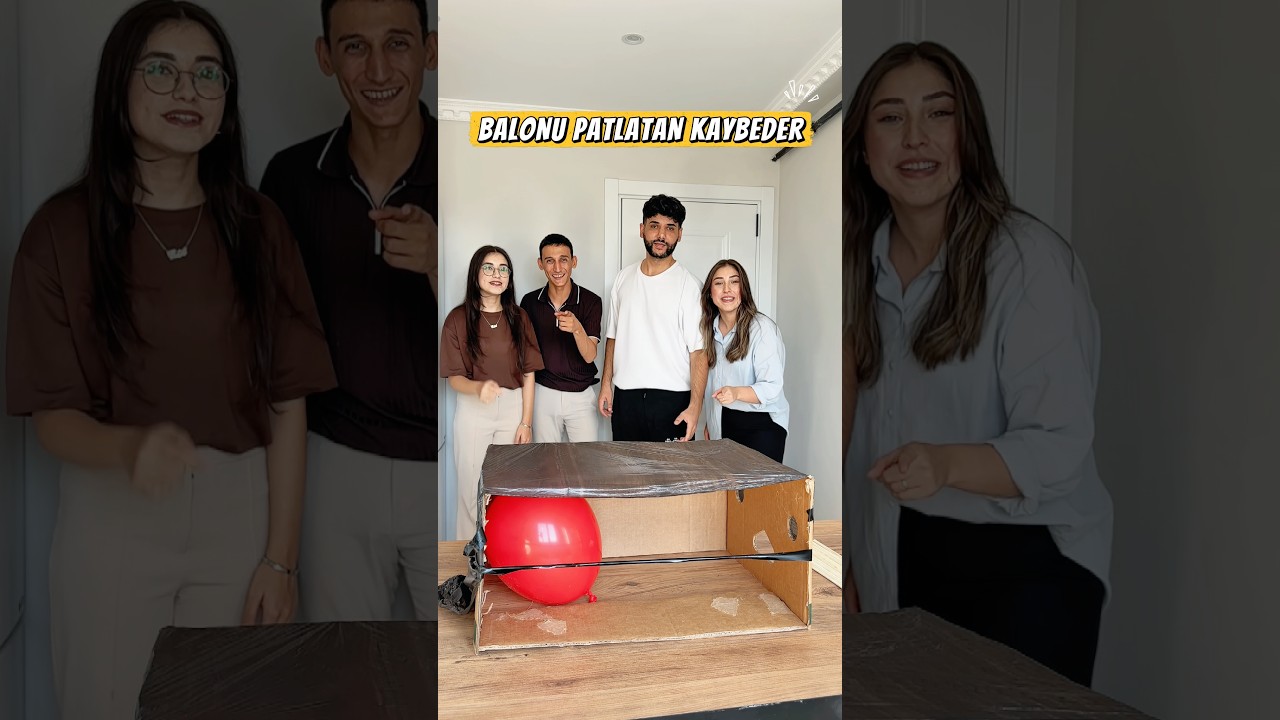Balonu kim patlattı? 🎈😂