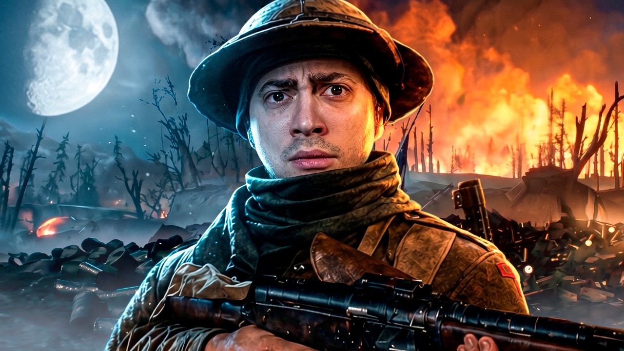 ESSE JOGO CONTINUA ABSURDO! - BATTLEFIELD 1