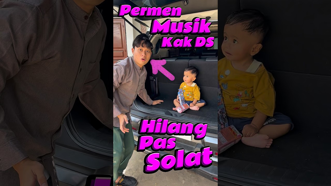 Permen musik kak DS hilang pas Sholat #comedy #minivlog #anakdesa #permen #sholat