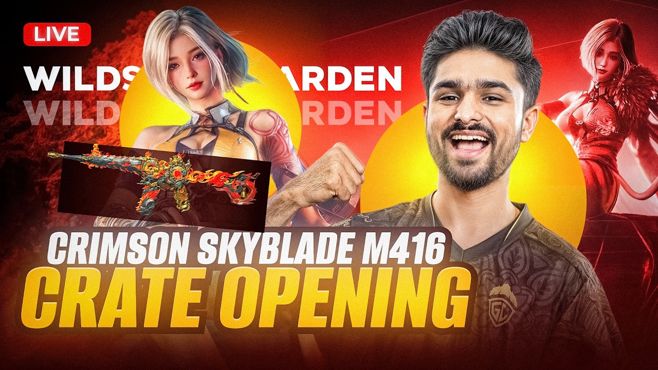 50K UC NEW M416 CRATE OPENING | SERIOUS RANK PUSH TO LEGEND BEGINS | BGMI LIVE