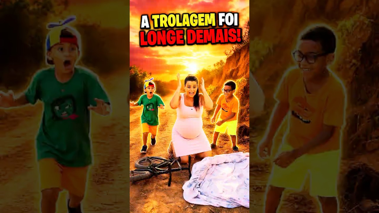 A trolagem foi longe demais #shorts  #humor
