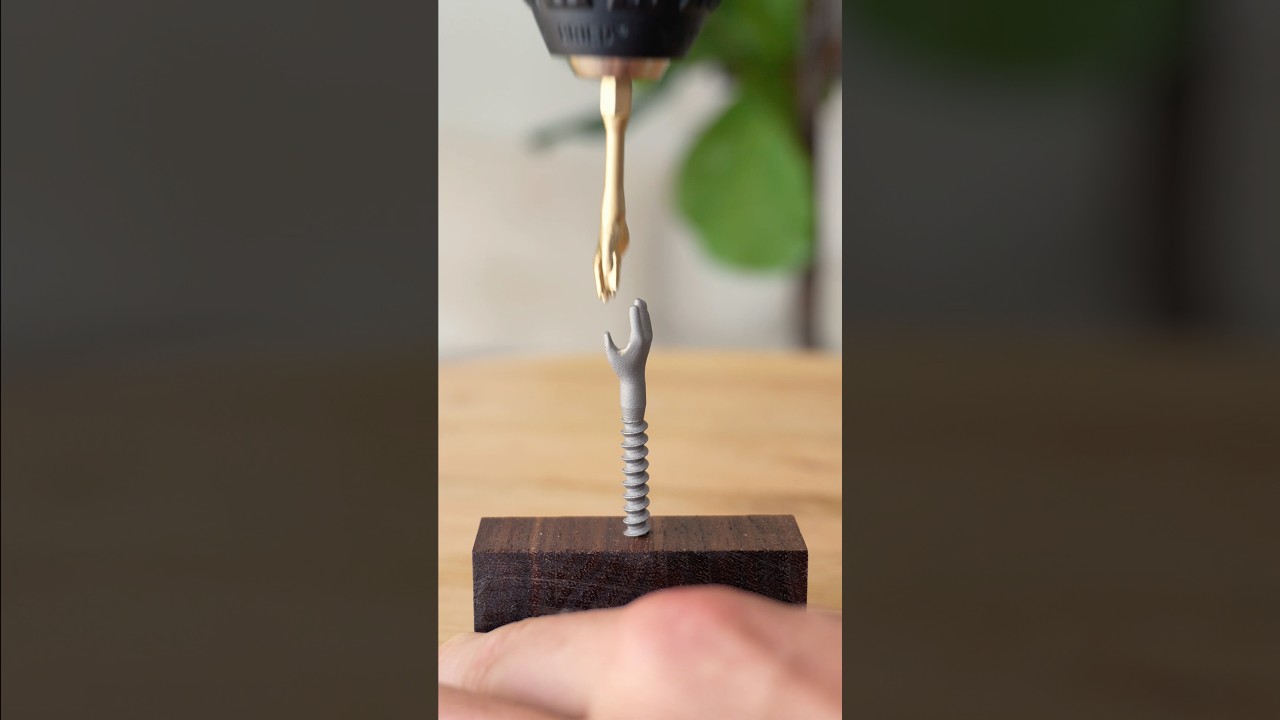 I designed handshake screws - Published by Pygmallionaire