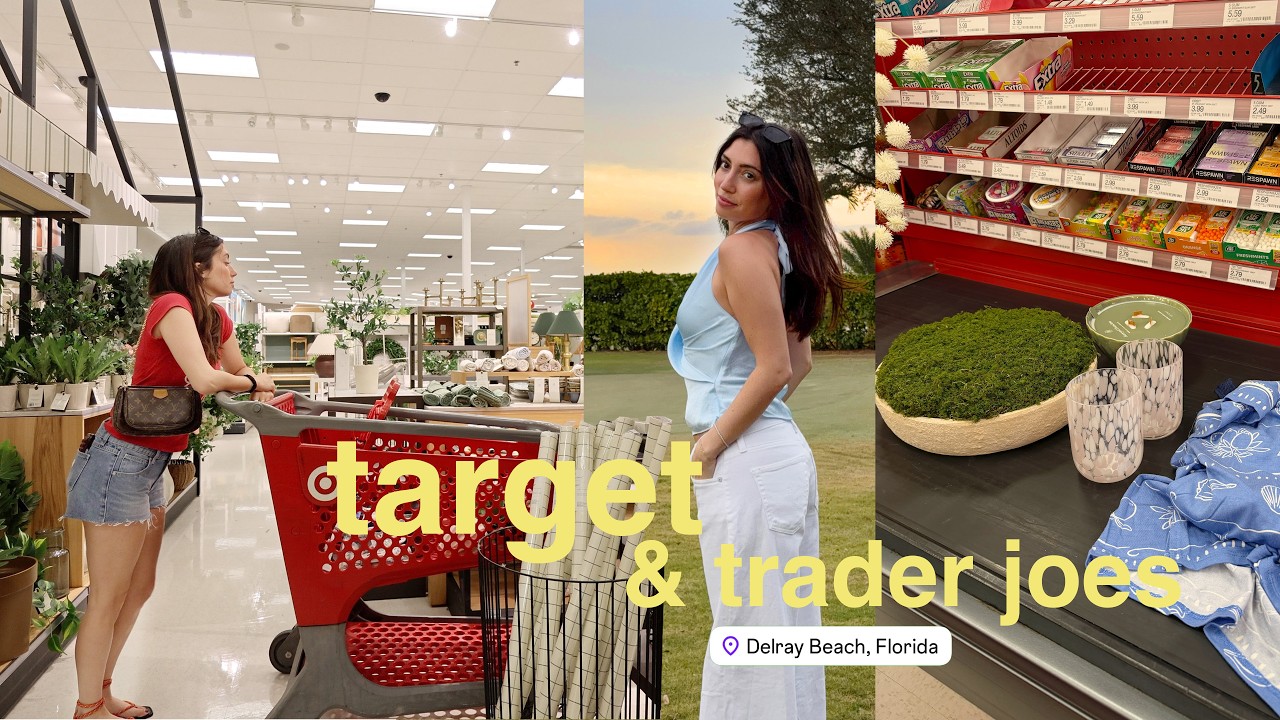 Vacation vlog! Target & trader joes shopping (& hauls)! - Published by Tara Michelle