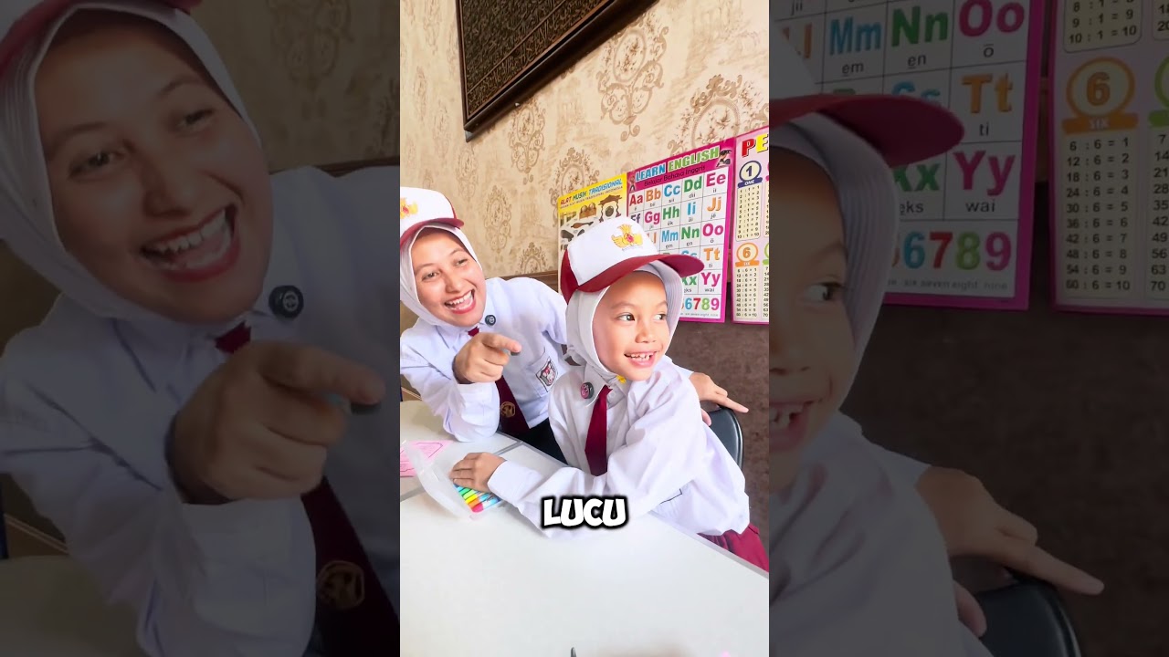 BURU-BURU KE SEKOLAH MALAH DIKETAWAIN #shorts