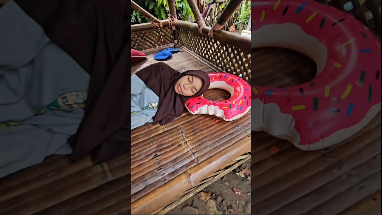 ganti ban donat tapi boong #youtubeshorts