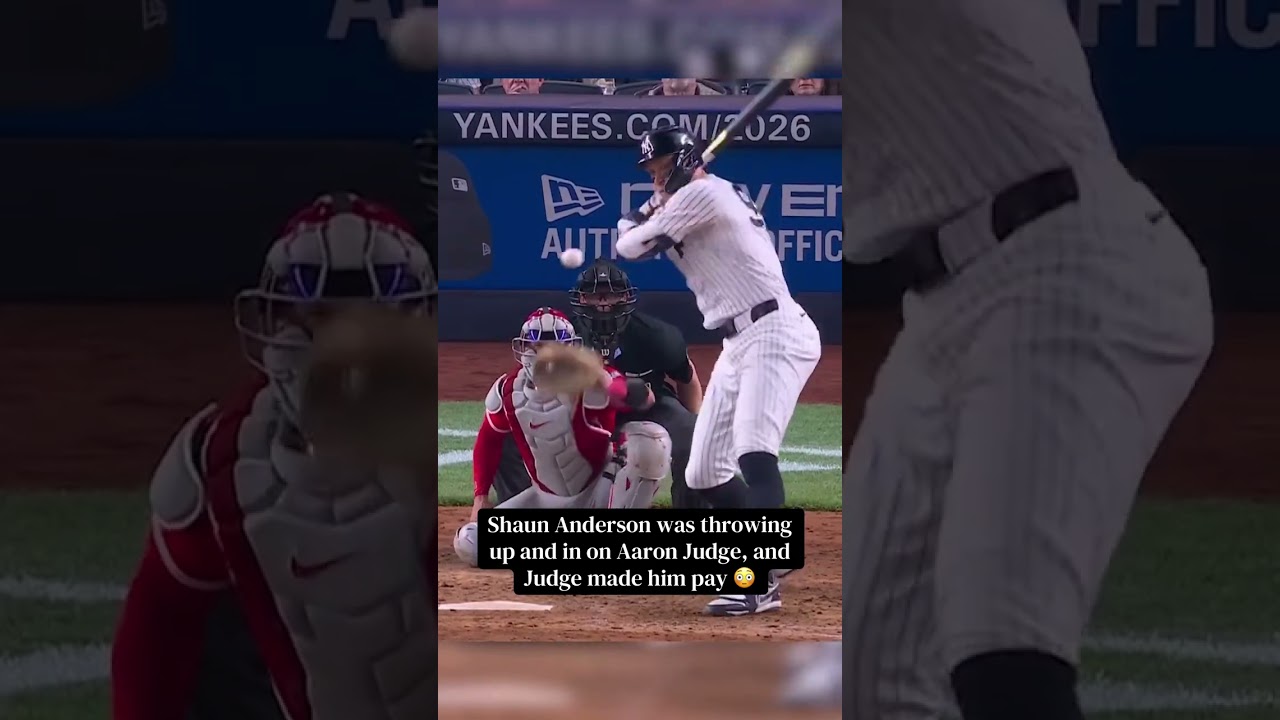 Aaron Judge took that personally 😅