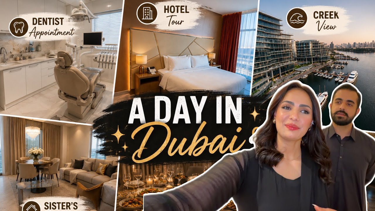 We Changed Our Hotel Room for THIS View! 😍 | Dubai Vlog
