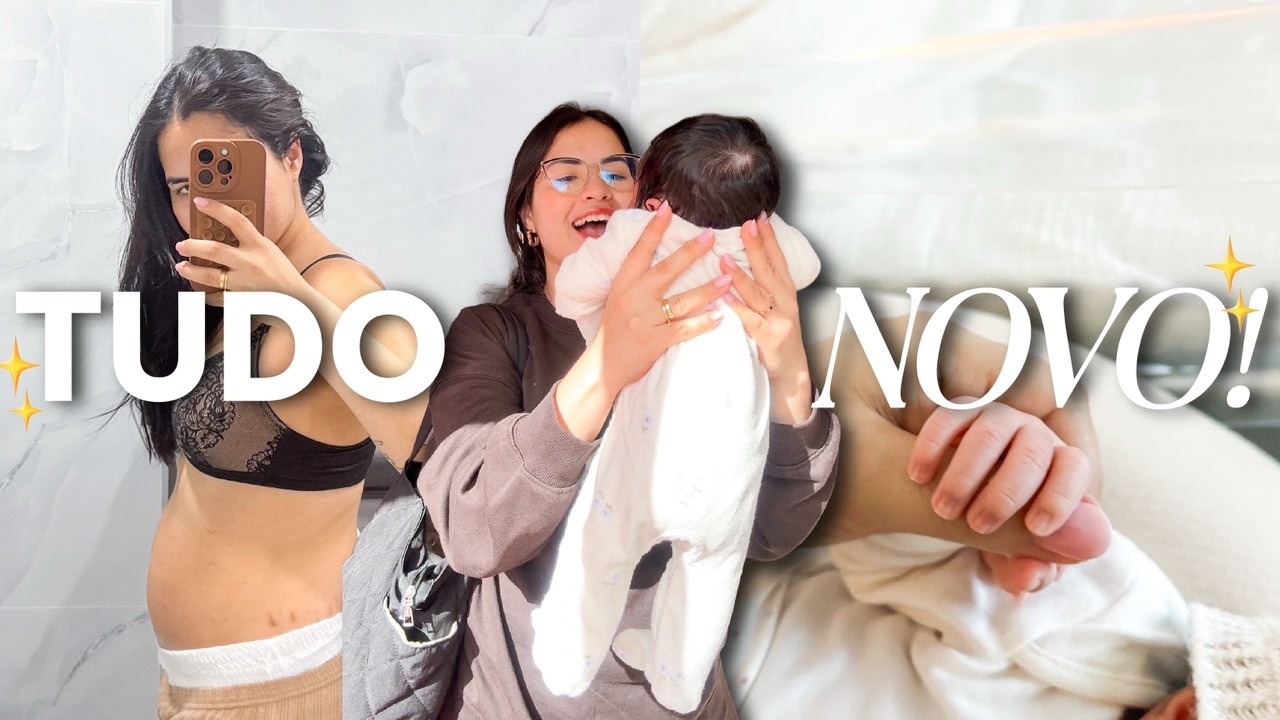 NOSSA PRIMEIRA SEMANA COM A OLIVIA EM CASA 👶🏻💖