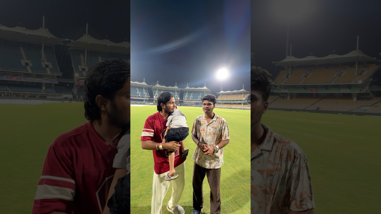 Inside Chepauk stadium Mini vlog😍💯 #babycomedy #TNPLOnYouTube #TNPLLiveOnYouTube