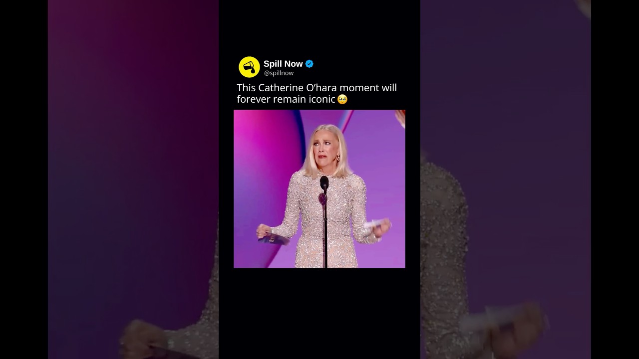This Catherine O’Hara moment will remain iconic forever 🥹❤️