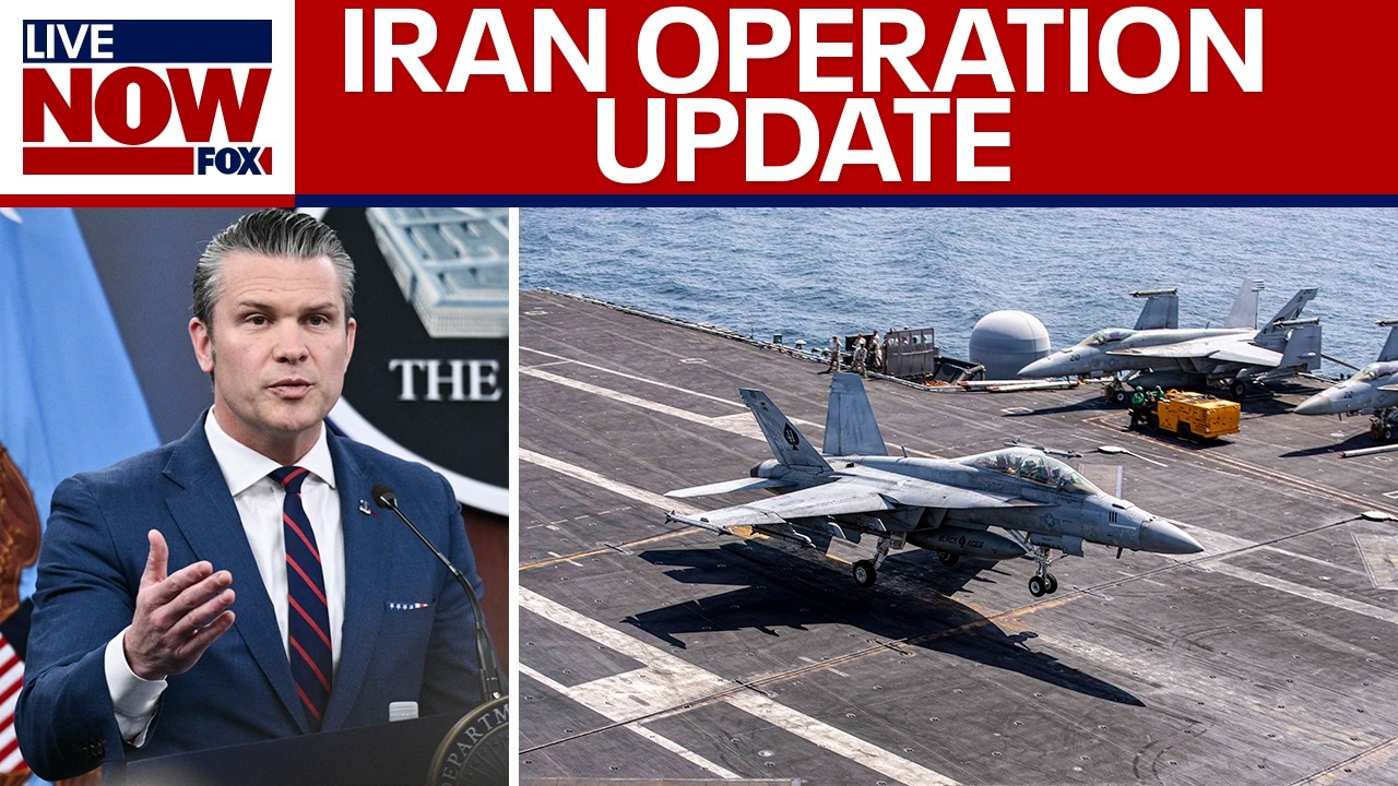 Pentagon, Hegseth, give update on Iran war