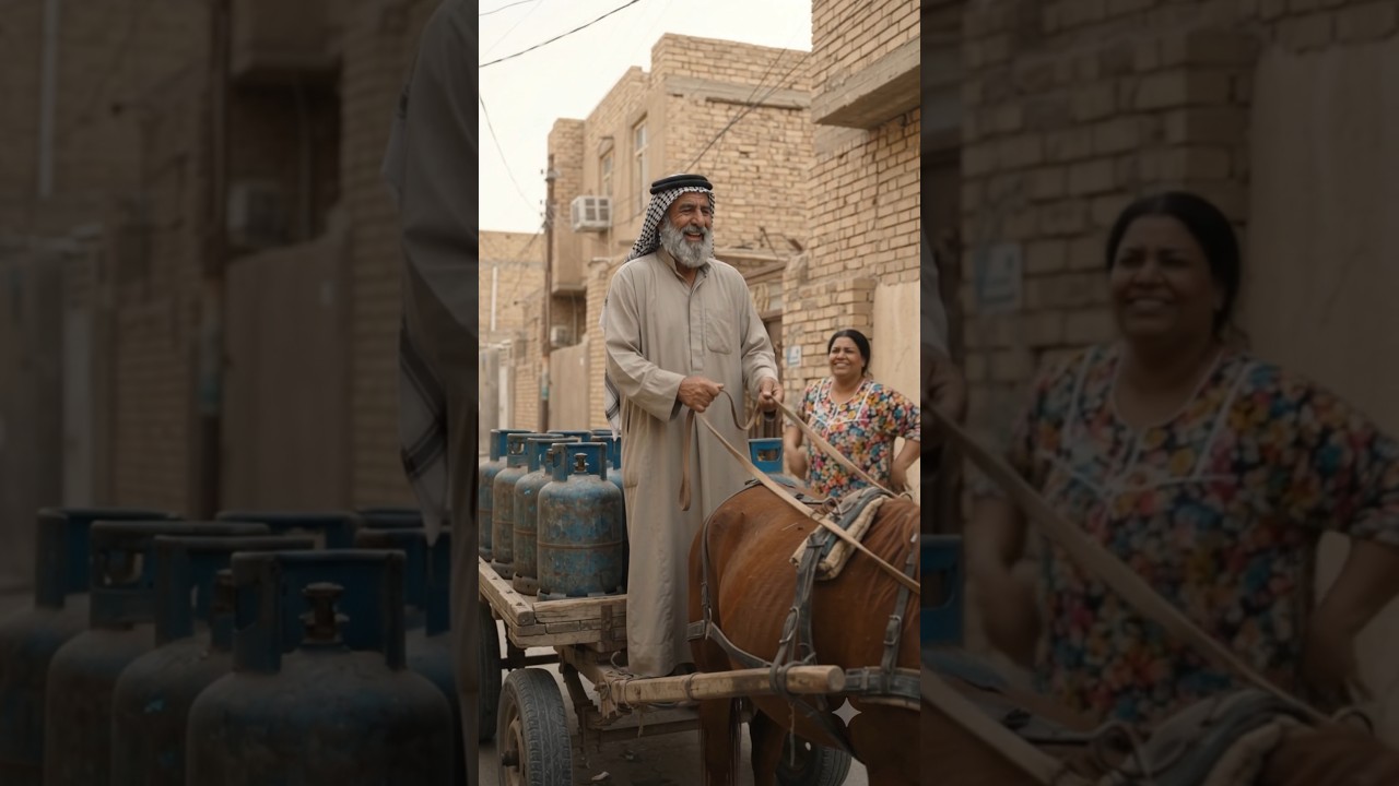 نوسة تصيح 😂😂 على ابو الغاز ابو الغاز تانيني خليني اغسل مواعيني 😂😂
