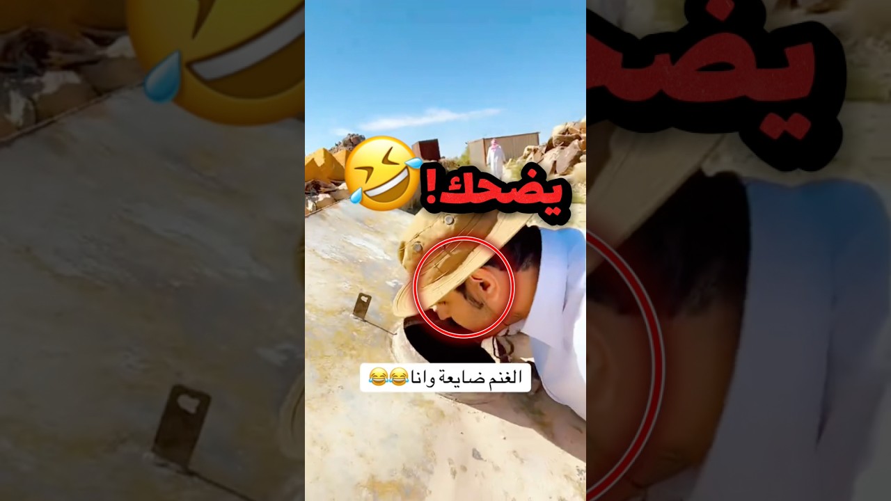 ابوة مضيع الغنم حقة وهو قاعد يغني!! 😂😂 #youtubeshorts