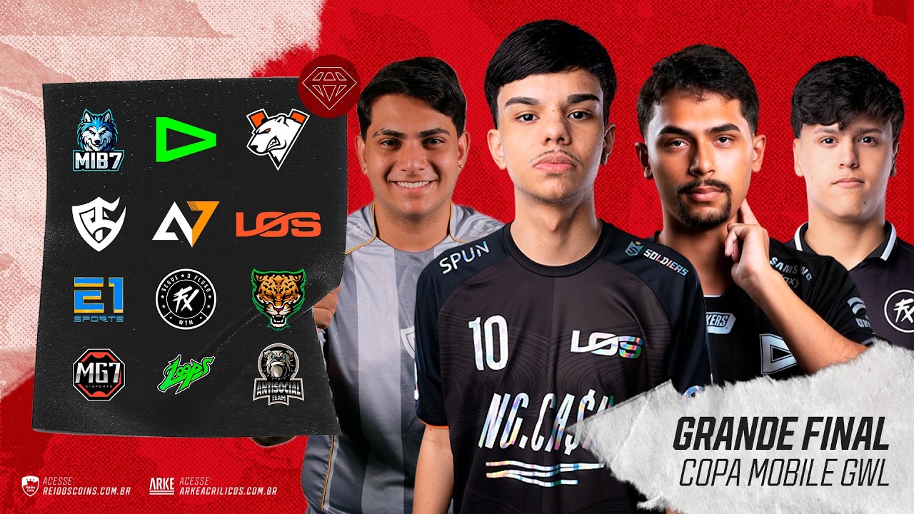 🔴 GRANDE FINAL GWL - COPA MOBILE  #freefire