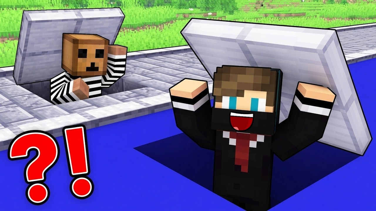 ماين كرافت لايف ستيل الحرامية #45 : اقتحمت مقر الشرطة الجديد و ذليتهم !!؟ 😱🔥