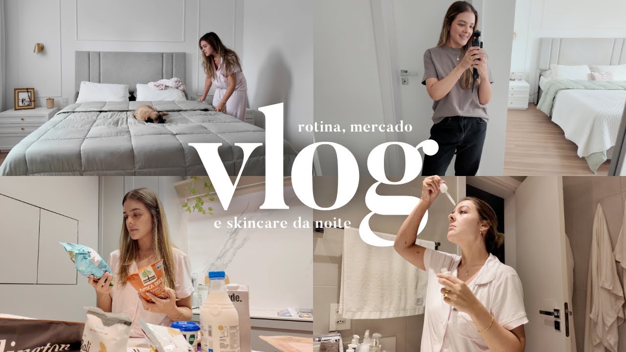 Um dia com rotina, cuidados com o lar, mercado e autocuidado pré final de semana 