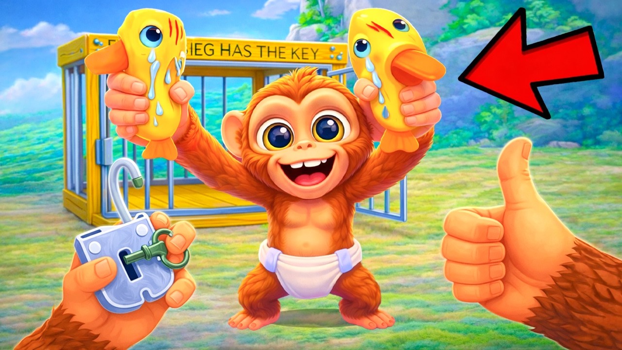 أنقذت القرد المسكين من القفص ! لكن مات بالغلط! 😱💀 | I Am Monkey VR