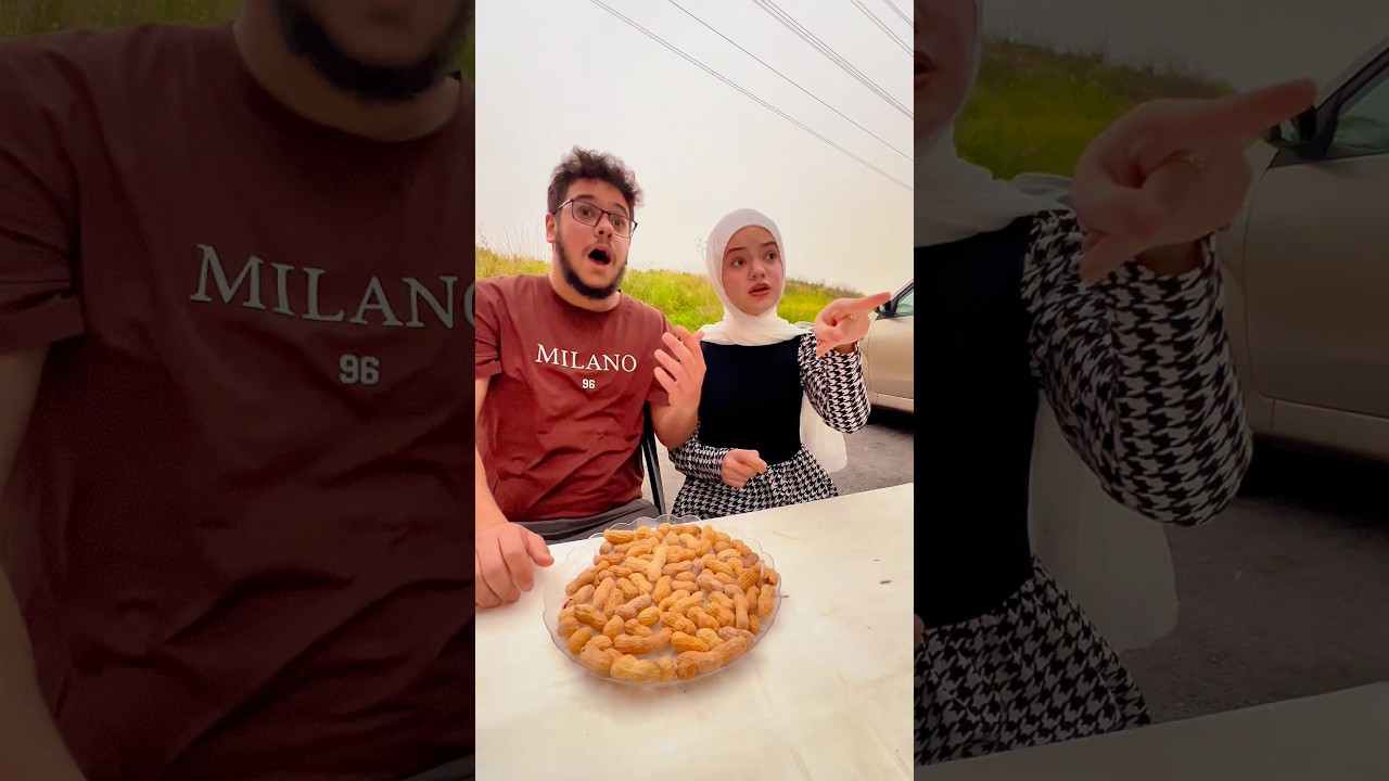 السنجاب اكل الفستق😱 #funny #حميدو #comedy #fun