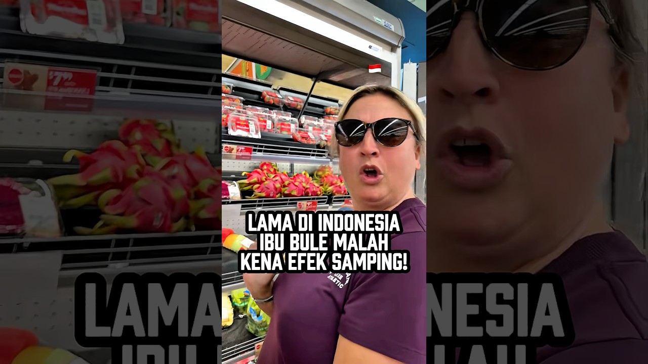BULE KENA EFEK SAMPING SAAT PULANG KAMPUNG 😆 #reaksibule #shorts #viralvideo