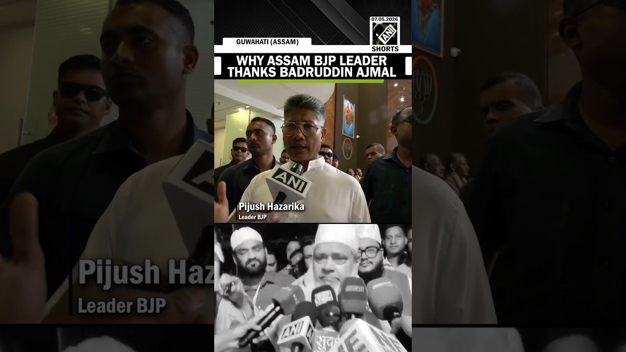 “Congress Muslim League हो गई है”: Assam BJP Leader Pijush Hazarika thanks Badruddin Ajmal